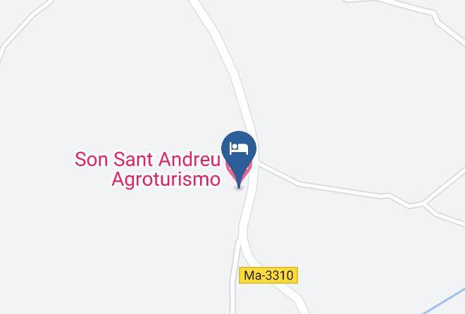 Baleares - Son Sant Andreu Agroturismo Maps