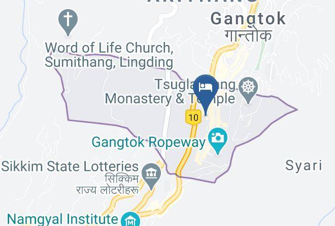 Gangtok - Sonam Hotel Maps