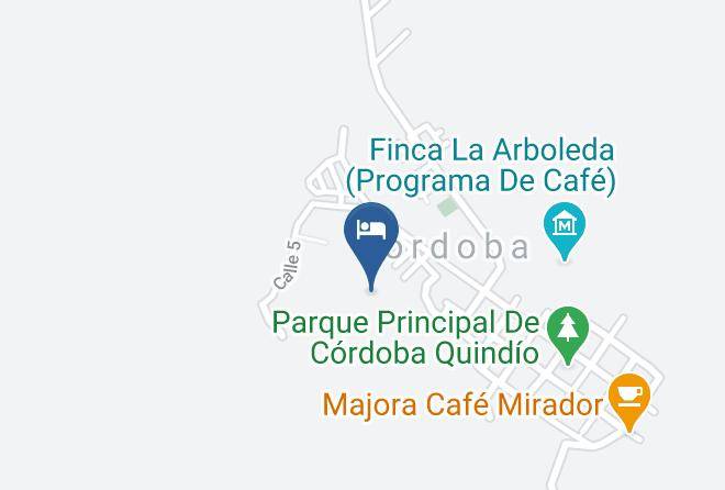 Cordoba - Sonarte Cafe Mirador Artesania Maps