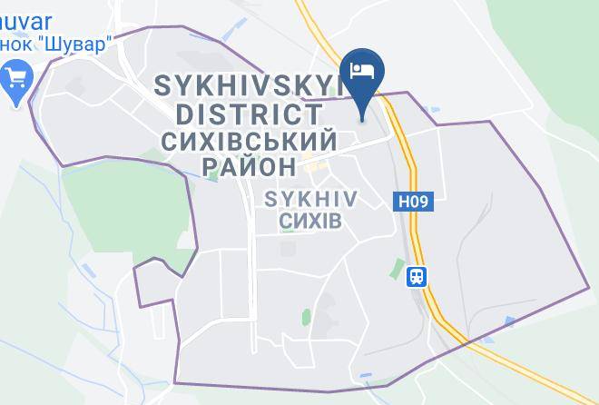 Lviv - Sonata Hotel Maps