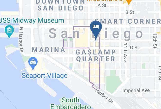 San Diego - Omni William Penn Hotel Maps