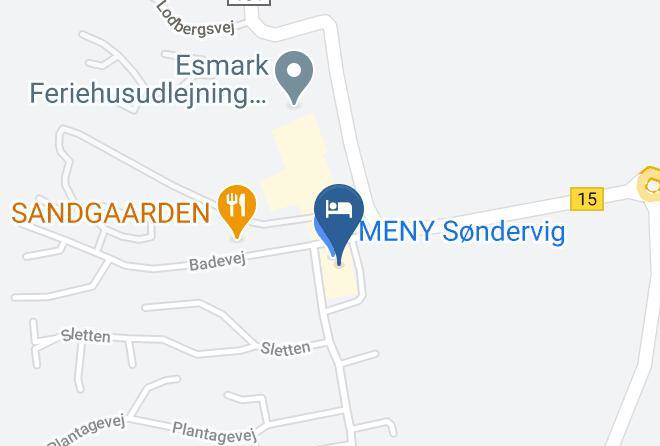 Sondervig Feriepark Map
