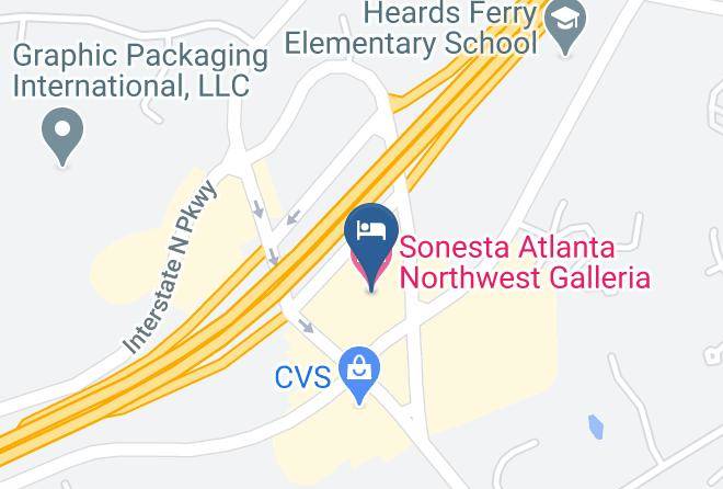 Fulton - Sonesta Atlanta Northwest Galleria Maps