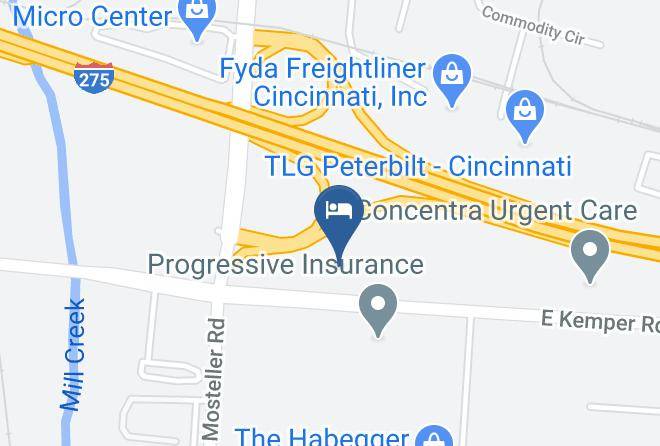 Hamilton - Sonesta Es Suites Cincinnati Sharonville East Maps