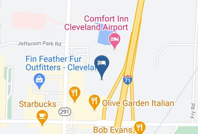 Cuyahoga - Sonesta Es Suites Cleveland Airport Maps