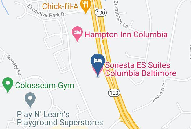 Sonesta Es Suites Columbia Baltimore Map