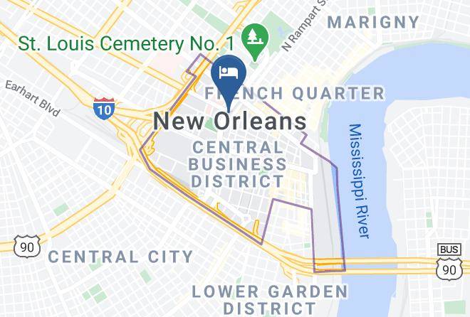 Orleans Par - Sonesta Es Suites New Orleans Maps