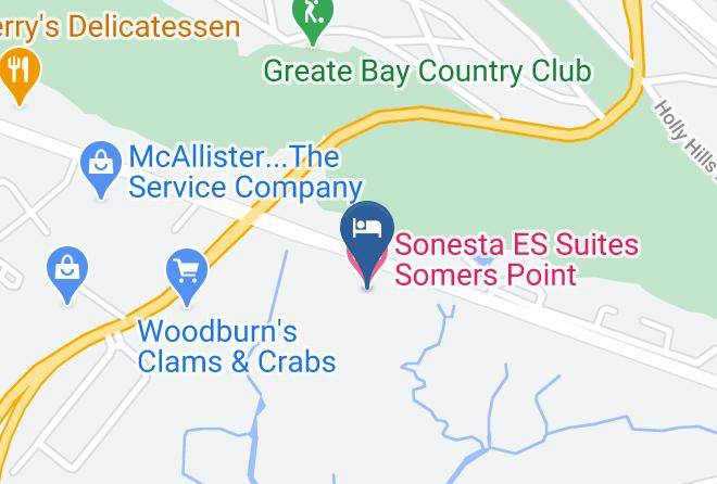 Sonesta Es Suites Somers Point Map