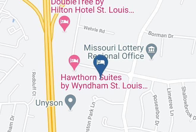 St Louis - Sonesta Es Suites St Louis Westport Maps