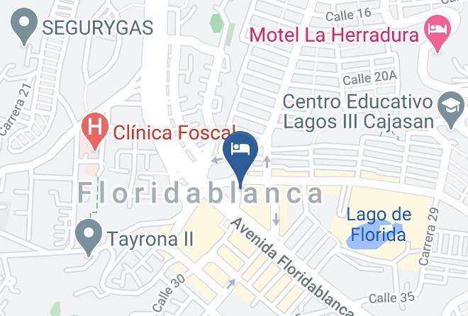 Floridablanca - Sonesta Hotel Bucaramanga Maps
