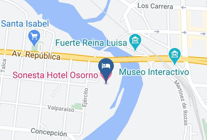 Osorno Province - Sonesta Hotel Osorno Maps