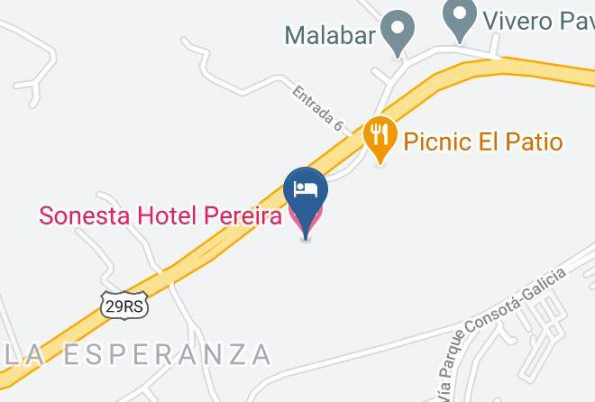 Pereira - Sonesta Hotel Pereira Maps