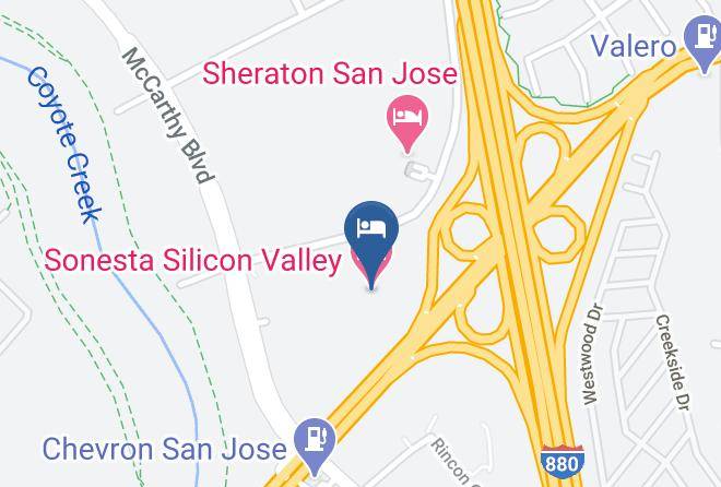 Santa Clara - Sonesta Silicon Valley Maps