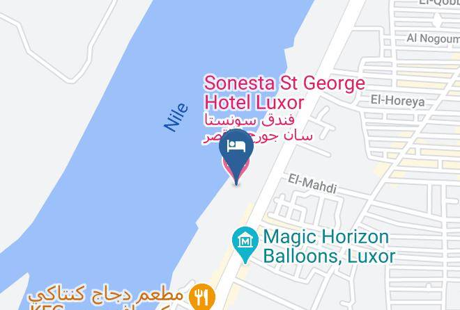 Luxor - Sonesta St George Hotel Luxor Maps
