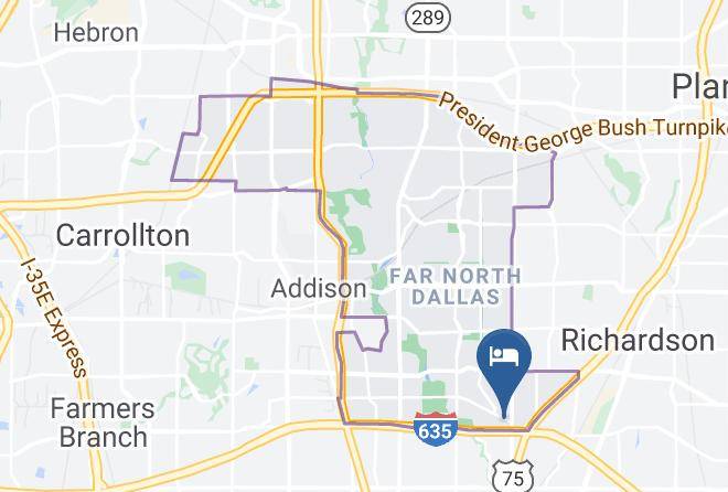 Dallas - Sonesta ES Suites Dallas Central Expressway Maps
