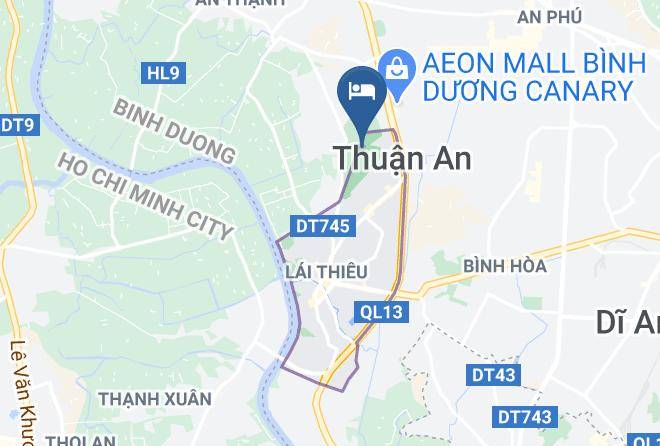 Thun An - Song Be Golf Resort Maps
