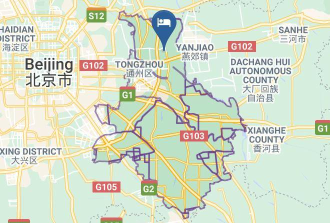 Tongzhou District - Songdu Hotel Maps