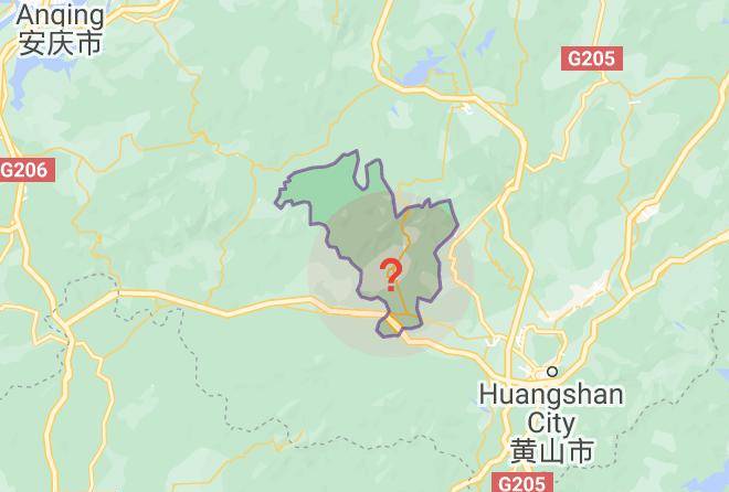 Huangshan - Songhetang Maps