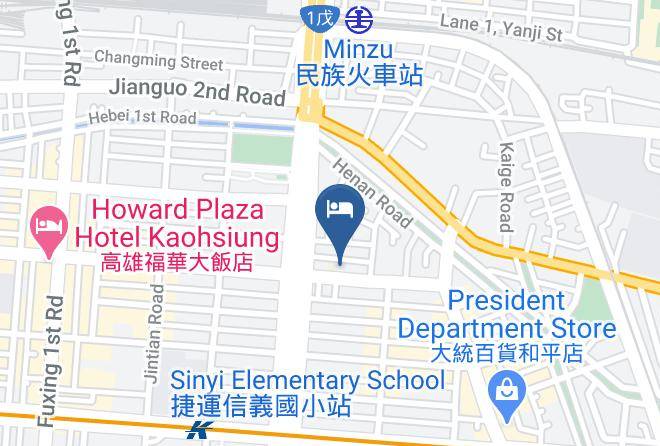 Xinxing District - Songshan Hotel Song Shan Maps