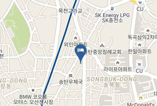Pyeongtaeksi - Songtan Nyx Fox Hotel Maps