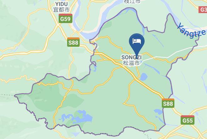 Jingzhou - Songzi International Hotel Maps