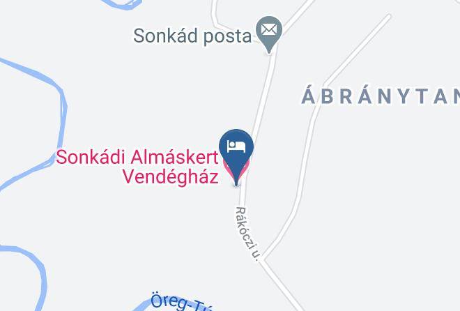 Sonkad - Sonkadi Almaskert Vendeghaz Maps