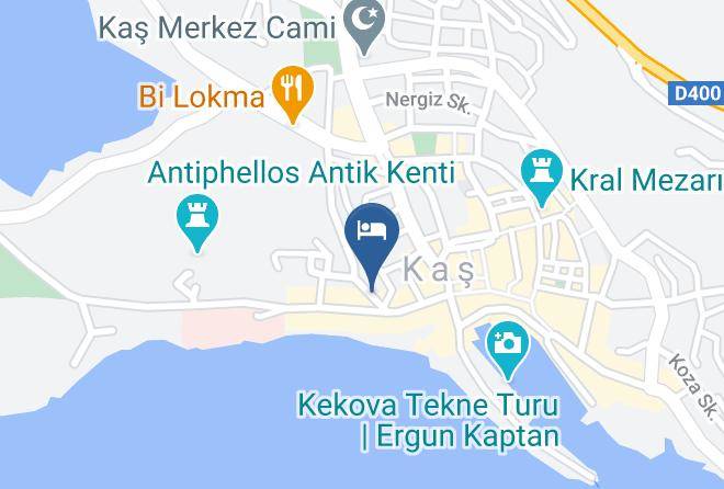 Kas - Hotel Sonne Maps