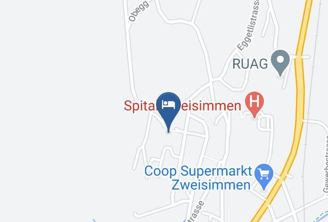Obersimmental Saanen - Sonnegg Hotel Garni Maps