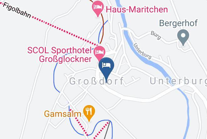 Lienz - Sonnenhof Kals Maps