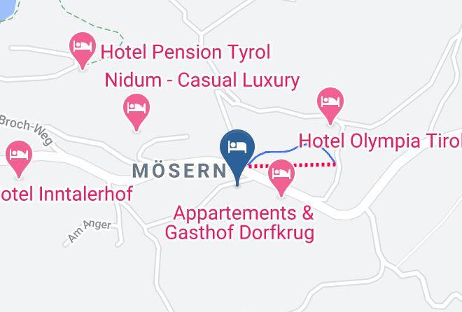 Innsbruck Land - Sonnhof Ferienwohnungen Maps