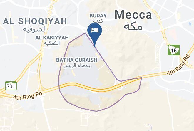 Sonood Al Azama Hotel Map