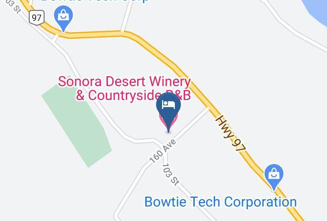 Okanagan Similkameen - Sonora Desert Winery & Countryside B&b Maps