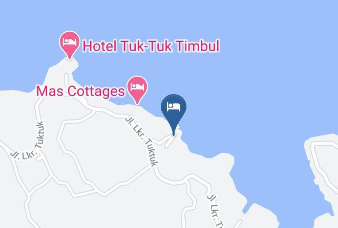 Toba Samosir Regency - Sony Hotel Samosir Maps