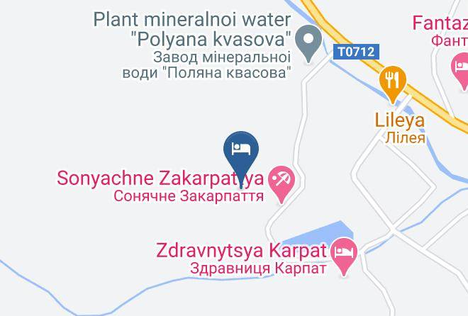 Svaliava Raion - Sonyachnyy Maps
