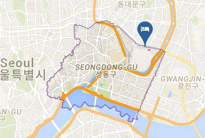 Seongdonggu - Soo Motel Dongdaemun Maps