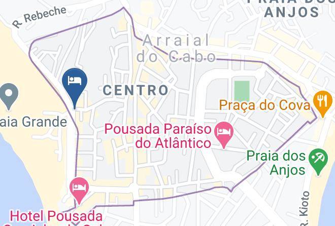 Arraial Do Cabo - Sophia Ii Residence Inn Maps