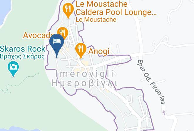 Thira - Sophia Luxury Suites Imerovigli Santorini Maps