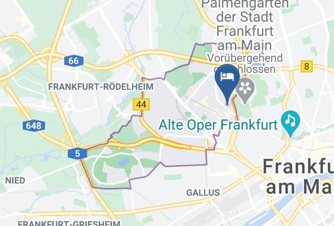 Frankfurt Am Main - Sophien Hotel Frankfurt Maps