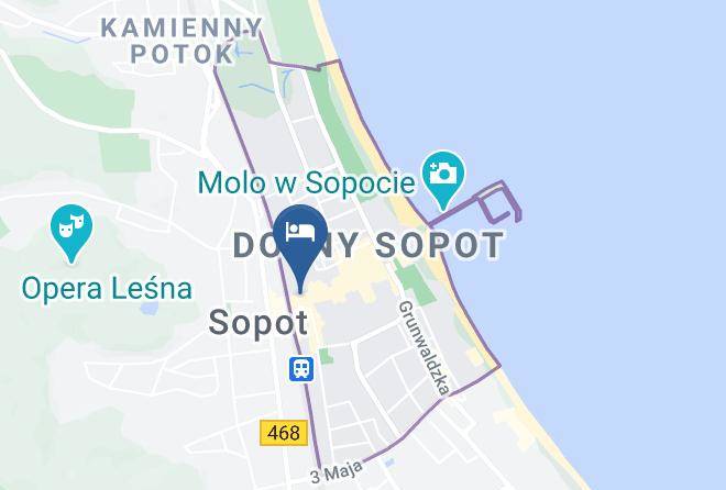 Sopot - Sopockie Pokoje Monte Cassino 19 Maps