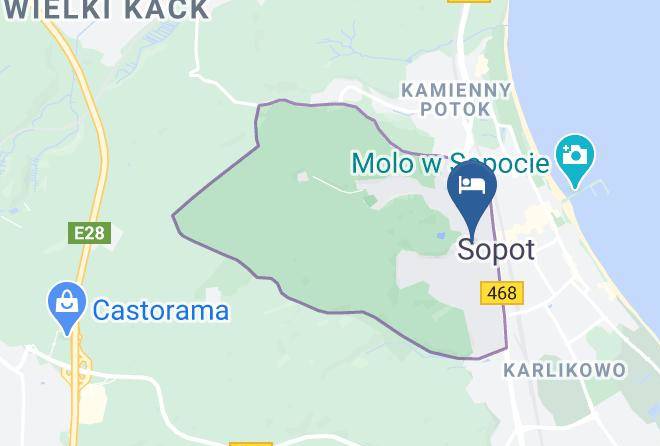 Sopot - Sopockie Pokoje Maps