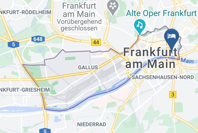 Frankfurt Am Main - Sopolitan Schone Aussicht Maps