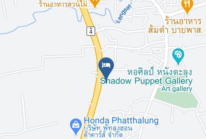Amphoe Mueang Phatthalung - Sor Phattalung Hotel Maps
