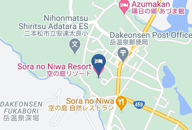 Nihonmatsu City - Sora No Niwa Resort Maps