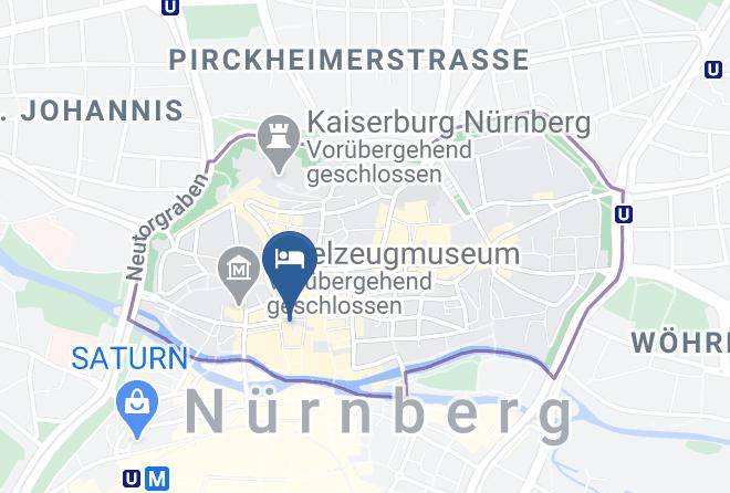 Sorat Hotel Saxx Nurnberg Map