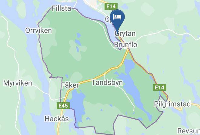 Ostersund - Sorbygarden Accommodation & Horse Farm Maps