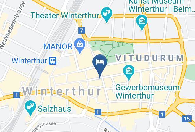 Winterthur - Sorell Hotel Krone Maps