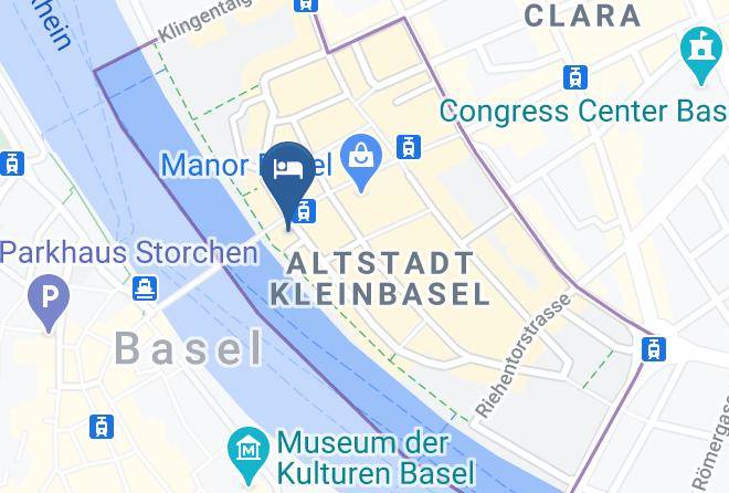 Sorell Hotel Merian Map