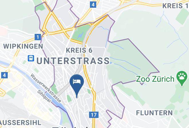 Sorell Hotel Rex Map