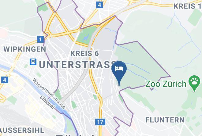 Zurich - Sorell Hotel Rigiblick Maps