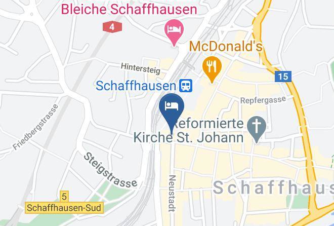 Schaffhausen - Sorell Hotel Ruden Maps